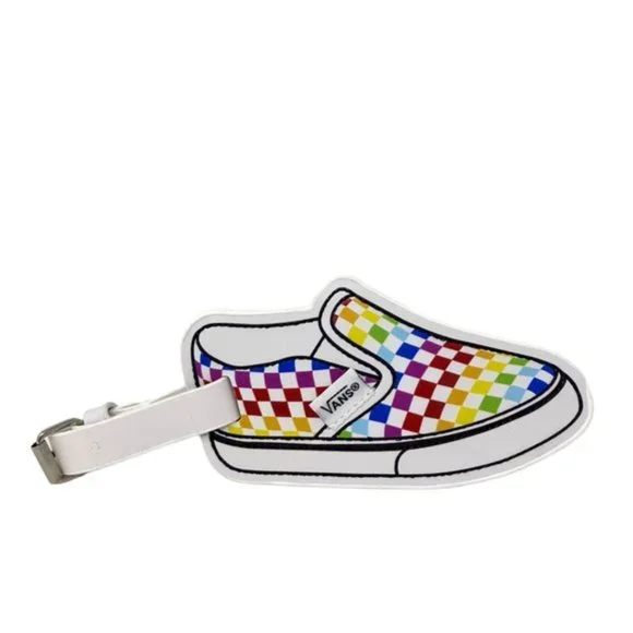 VANS Family Bag Luggage Tag Rainbow 192363888873 - Picture 2 of 6